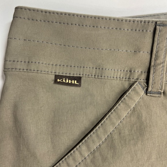 KUHL Renegade Shorts Mens Size 30 Khaki Tan Style 5121 Hiking 9.5 inseam Camping - Picture 8 of 15